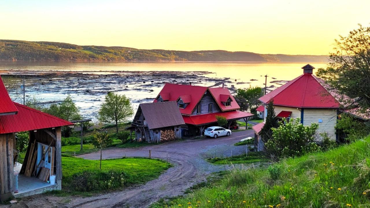 La Vieille Ferme, Ecogite Saint-Fulgence Dış mekan fotoğraf