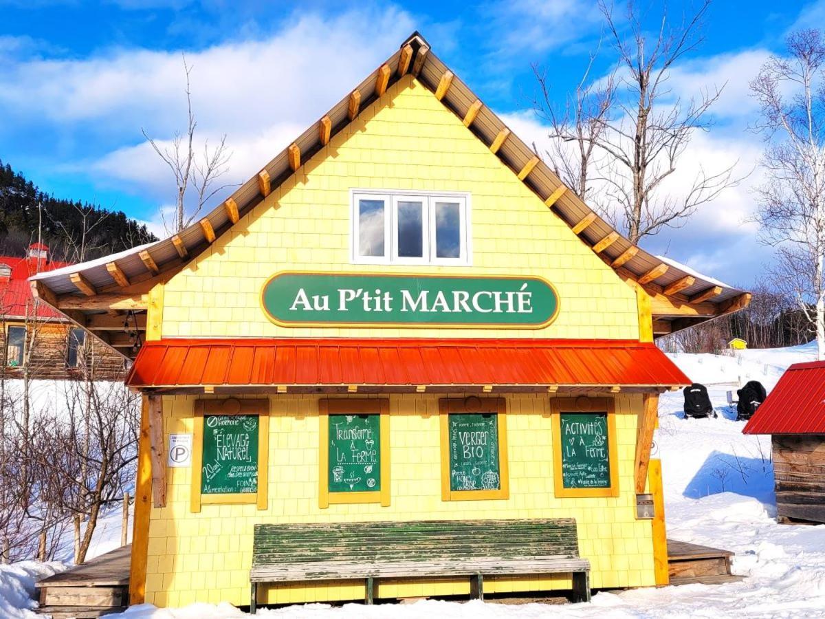 La Vieille Ferme, Ecogite Saint-Fulgence Dış mekan fotoğraf
