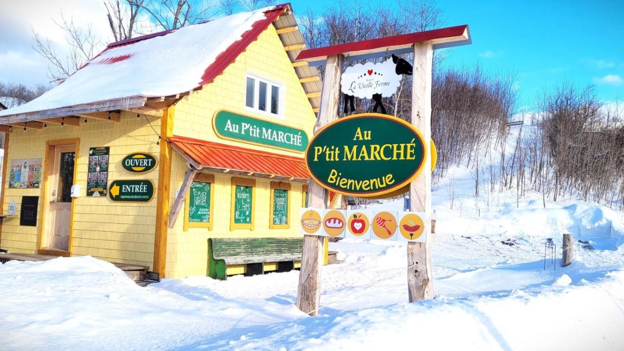 La Vieille Ferme, Ecogite Saint-Fulgence Dış mekan fotoğraf